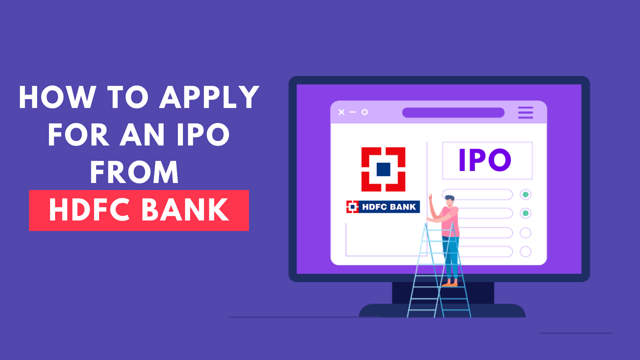 How To Apply For An IPO (HDFC Bank ) - VRD Nation